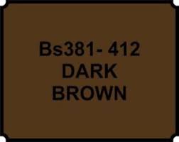 Dark Brown BS381 412 Aerosol Paint